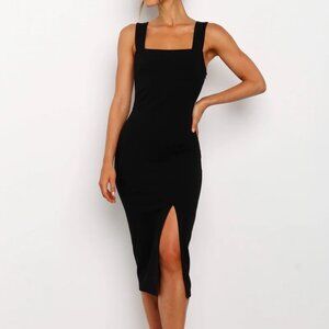 Petal and Pup Black Hyatt Dress